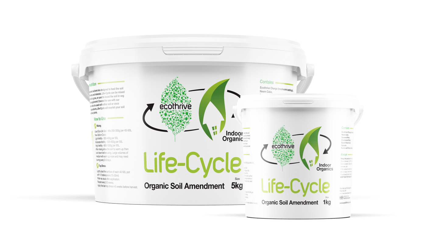 Life-Cycle. Organic Soil Amendment by Indoor Organics & Ecothrive Ecothrive