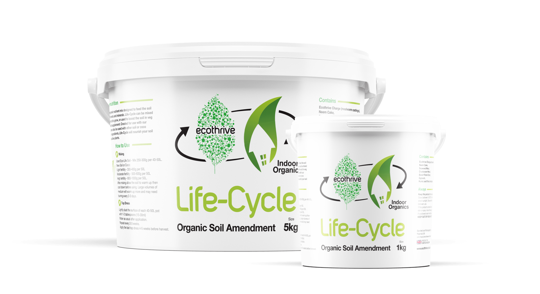 Life-Cycle. Organic Soil Amendment by Indoor Organics & Ecothrive Ecothrive