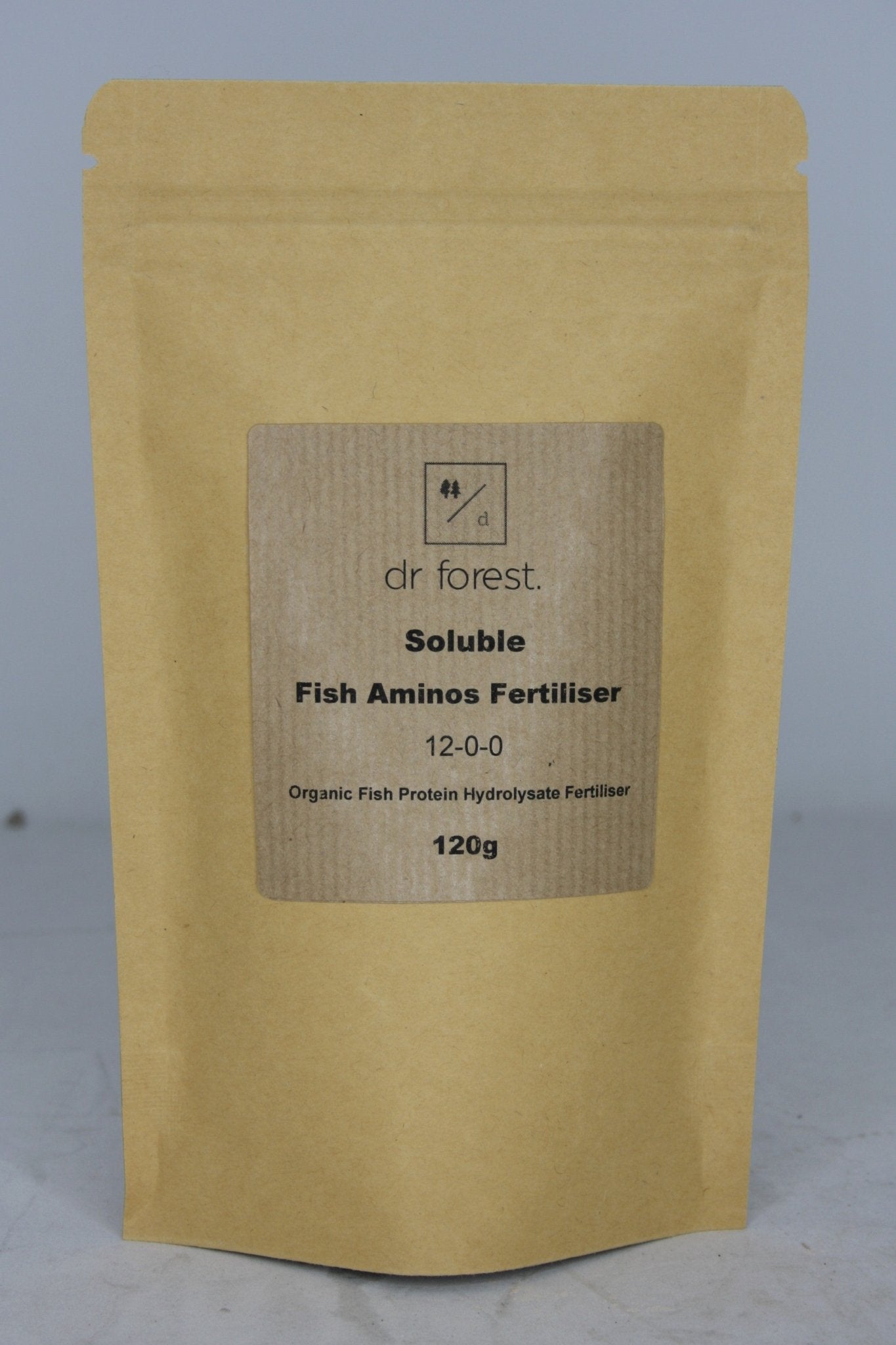 Soluble Fish Protein Hydrolysate Fertiliser 12-0-0.