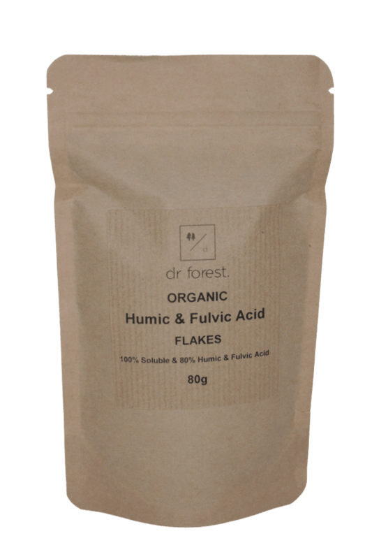 Organic (OMRI) Humic & Fulvic Acid. 100% Soluble. 80% Humic Acid Dr Forest