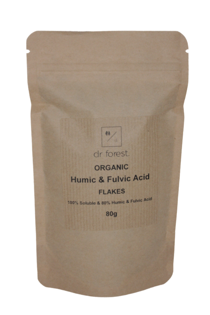 Organic (OMRI) Humic & Fulvic Acid. 100% Soluble. 50% Humic Acid & 30% Fulvic Acid.