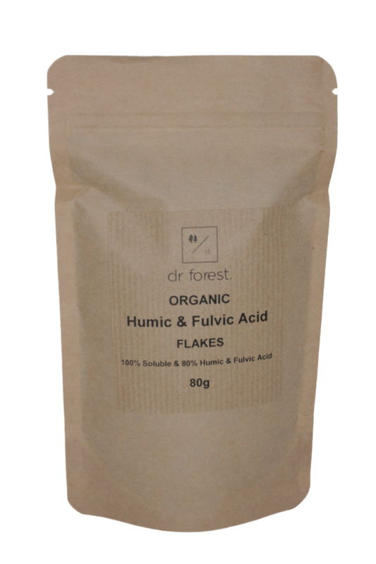 Organic (OMRI) Humic & Fulvic Acid. 100% Soluble. 50% Humic Acid & 30% Fulvic Acid.